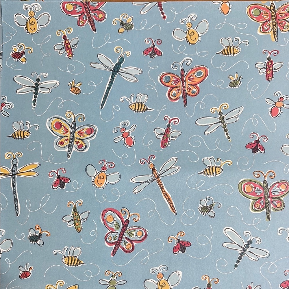 Karen Foster Design - Flying Bugs 60950 Arts & Crafts Scrapbook Paper